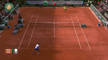 A Murray vs G Monfils - Roland Garros [2014]