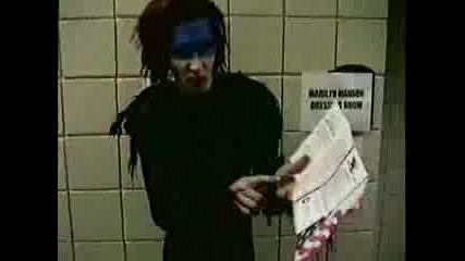 Marilyn Manson Backstage Footage
