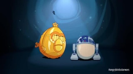 Angry Birds Star Wars R2-d2 and C-3po