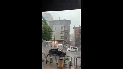 Лятна буря над София