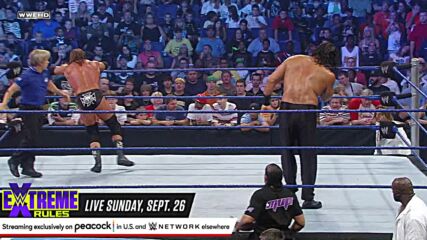 Triple H vs. The Great Khali - Lumberjack Match: SmackDown, Sept. 5, 2008 (Full Match)