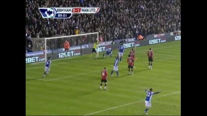Birmingham - Manchester United 1:1
