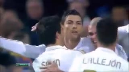 Real madrid Vs Apoel 5-2 Cristiano Ronaldo Amazing Free Kick Goal