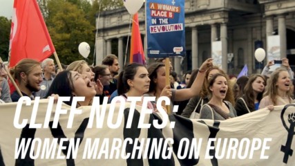 Why thousands of women are marching in Europe