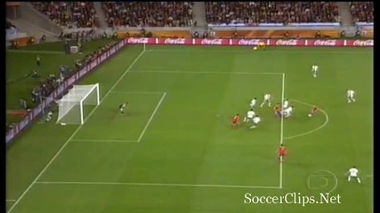 29.06.2010 - Световно Първенство - Испания 1 - 0 Португалия гол на Давид Вия 