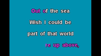 Little Mermaid - Part Of Your World (караоке) 