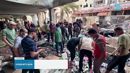 Над 100 загинали и десетки ранени при израелски удар срещу училище в Газа
