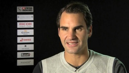 Roger Federer - The 2014 Swiss Indoors Champion