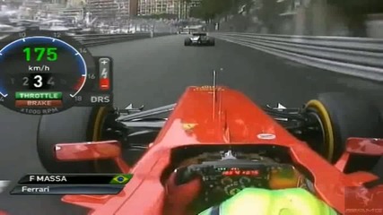 Формула1 - Гп на Монако - Race Onboard 2012 - Част 8 [ 11 ]