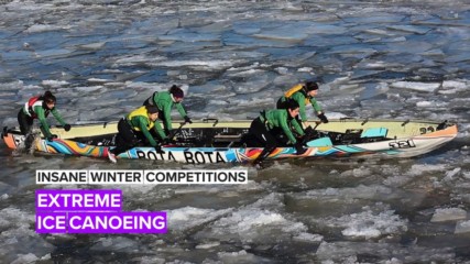 Insane Winter Competitions: The scary world of Canadian ice canoeing