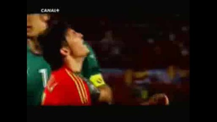Fernando Torres and David Villa