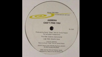 Jasmina - Can t Find You 