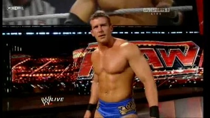 Wwe Raw John Morrison vs Ted Dibiase