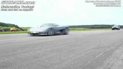 Porsche Carrera Gt vs Koenigsegg Ccr 