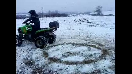 Калата.тунинга дрифт на заледено 2