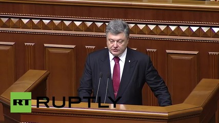 Ukraine: Poroshenko 'not satisfied' with his work as president