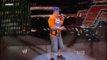 Wwe Raw 2010 John Cena Funny Dance
