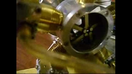 Halo steam engine prototype from Liney Machine 