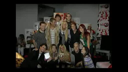 Rbd con los Teenangels en Radio Disney
