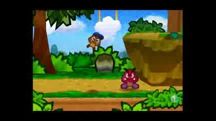 Lets Play Paper Mario (100%) 3 - Goomba Kings baggy pants 