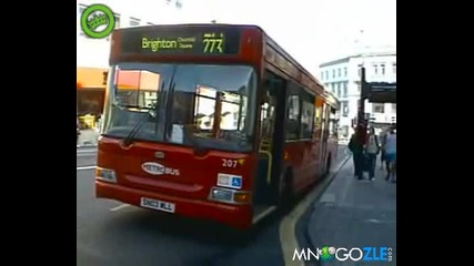 Луда аларма на автобус