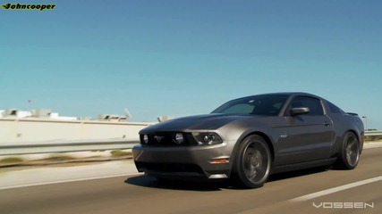 Ford Mustang Gt с джанти Vossen