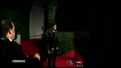 Justin Bieber & Selena Gomez - anity Fair Party Red Carpet & Interviews