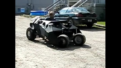 T - mans Tumbler go kart (driving it) 2