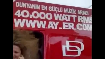 Ето какво правят 40 000 Вата Бас...