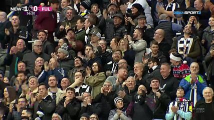 Newcastle United with a Goal vs. Fulham