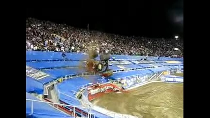 Shockwave Jet Truck Night-monster Jam 3