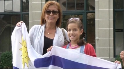 Верни фенове подкрепят Луис Суарес в Швейцария
