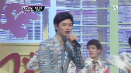 (hd) Btob - Back Stage & 2nd Confession ~ M Countdown (11.04.2013)