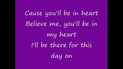 You'll Be In My Heart - Phil Collins