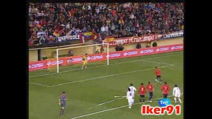 19.11.2008 Испания - Чили 2:0 Давид Виля Гол