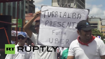 Costa Rica: Anti-Uber protest hits San Jose