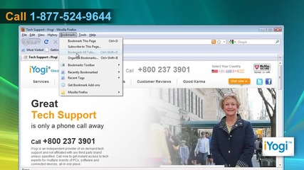 How to check history in Mozilla® Firefox 3.5 in Windows ® Vista