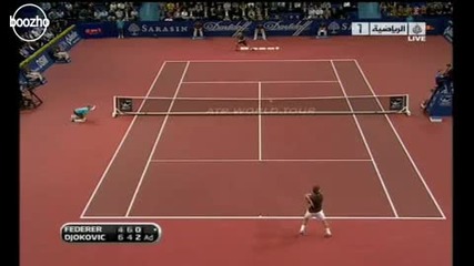 Tennis - Federer vs Djokovic Basel Final 2009 