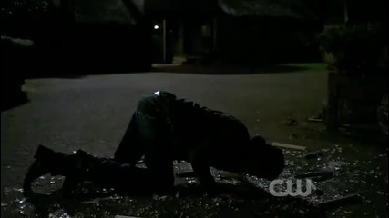 The Vampire Diaries - Season1 Episode1 - Pilot - Damon and Stefans fight