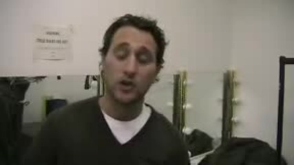 Antony Costa - Cd Uk 14.12.05 - Behind The Scenes Message To Fans