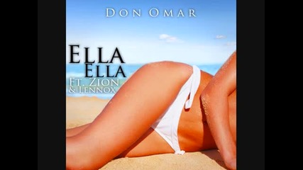 Превод + Letras ! Don Omar Ft. Zion y Lennox - Ella Ella