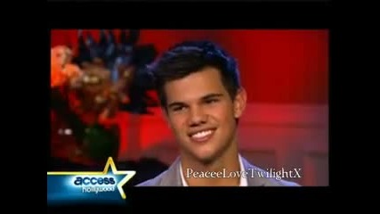 Taylor Lautner Interview - Access Hollywood 
