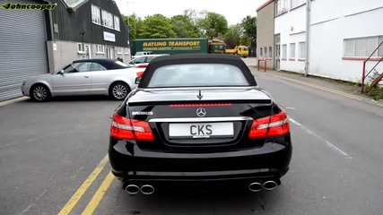 Mercedes E250 Cgi W207 Cks Sport exhaust