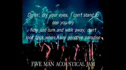 Tesla - Paradise - Lyrics