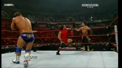 Wwe Raw Chavo Guerrero & Chris Masters Vs. Mvp & Mark Henry