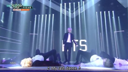 Bts - Blood Sweat Tears - - Music Bank Hot Stage 2f 2016.10.28