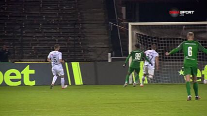 Ludogorets Razgrad PFK with a Goal vs. Slavia Sofia