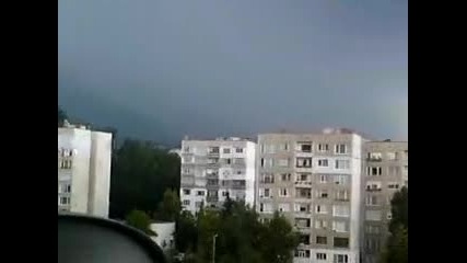Буря в Кюстендил