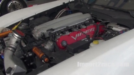 Corvette vs Viper @ Formula Drift Las Vegas 