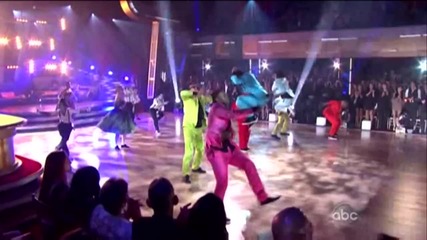 Chris Brown на живо в Dancing With The Stars